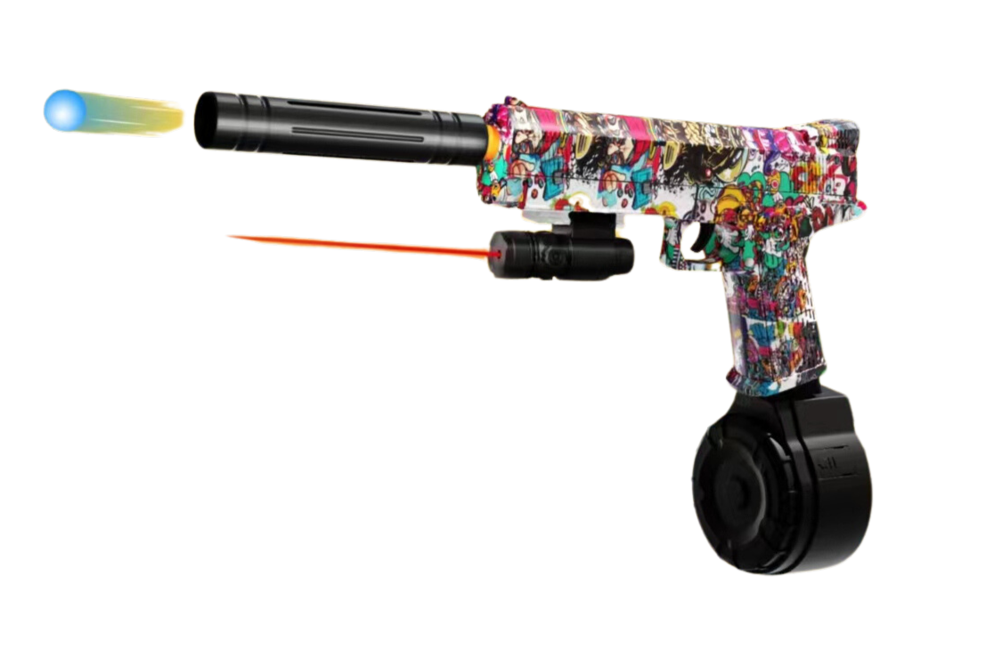 Arminha de Bolinha de Gel - P1911 Graffit Rosa