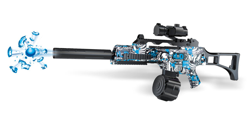 Arminha de Bolinha de Gel - G36 Skull Azul