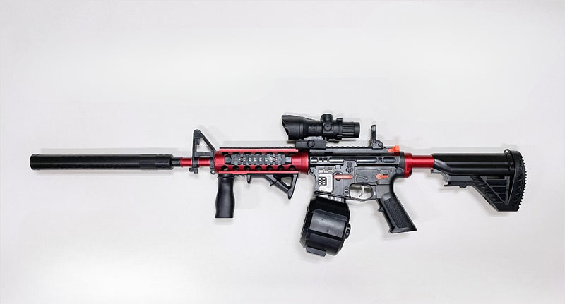 Arminha de Bolinha de Gel - M4A1 Cristal Red